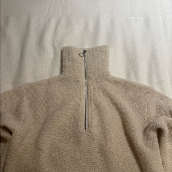 Wilfred Cream Turtleneck Sweater - Picture 2 of 3